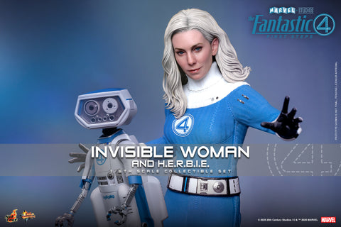 *PREORDER DEPOSIT* The Fantastic Four: First Steps - 1/6th scale Invisible Woman and H.E.R.B.I.E. Collectible Set
