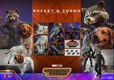 *PREORDER DEPOSIT* Guardians of the Galaxy Vol. 3 - 1/6th scale Rocket and Cosmo Collectible Set