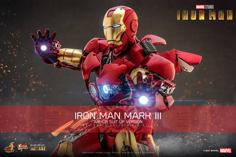 *PREORDER DEPOSIT* Iron Man - 1/6th scale Iron Man Mark III (Armor Suit Up Version) Collectible Figure