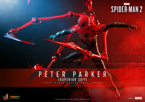 *PREORDER DEPOSIT* Marvel's Spider-Man 2 - 1/6th scale Peter Parker (Superior Suit) Collectible Figure