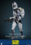 *PREORDER DEPOSIT* Star Wars: The Clone Wars - 104th Battalion Wolfpack Clone Trooper Collectible Figure (Deluxe Version)