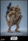 *PREORDER DEPOSIT* Star Wars: The Phantom Menace™ 1/6th scale Battle Droid™ & STAP™ Collectible Set