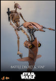 *PREORDER DEPOSIT* Star Wars: The Phantom Menace™ 1/6th scale Battle Droid™ & STAP™ Collectible Set