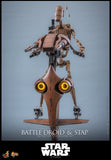 *PREORDER DEPOSIT* Star Wars: The Phantom Menace™ 1/6th scale Battle Droid™ & STAP™ Collectible Set