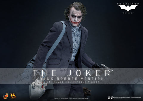 *PREORDER DEPOSIT* The Dark Knight Trilogy - 1/6th scale The Joker (Bank Robber Version) Collectible Figure