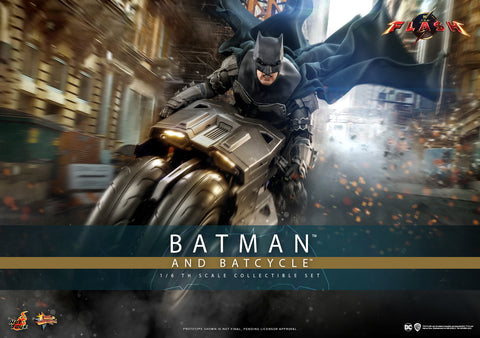*PREORDER DEPOSIT* The Flash - 1/6th scale Batman and Batcycle Collectible Set