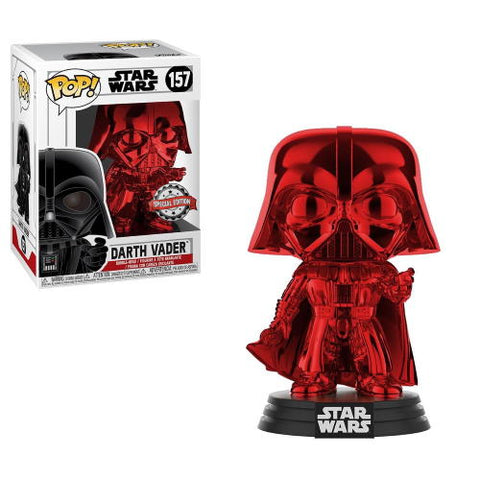 POP! Star Wars Darth Vader Red Chrome
