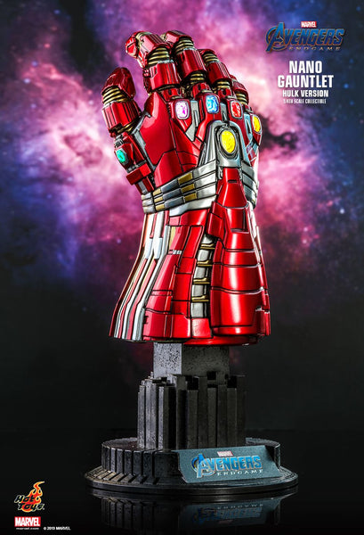 アメコミ MARVEL AVENGERS ENDGAME NANO GAUNTLET Nano Gauntlet Metal Iron Man Nano Gauntlet Hulk Cosplay 1/1