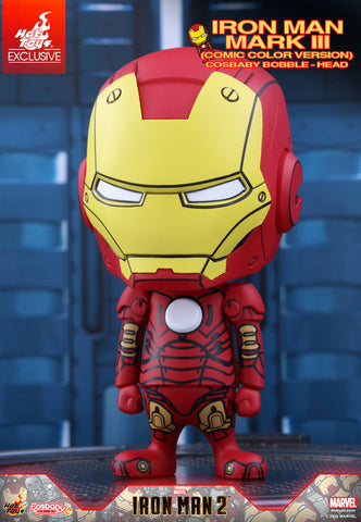 Iron Man 2: Iron Man Mk III Comic Color Bobble-Head Figure