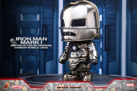 Iron Man: Iron Man Mk I Metallic Color Bobble-Head