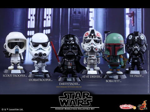 Star Wars: Bobble-Head Collectible Set (6-Pack)
