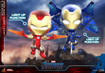 Avengers Endgame: Iron Man Mk LXXXV and Rescue Bobble-Head Collectible Set